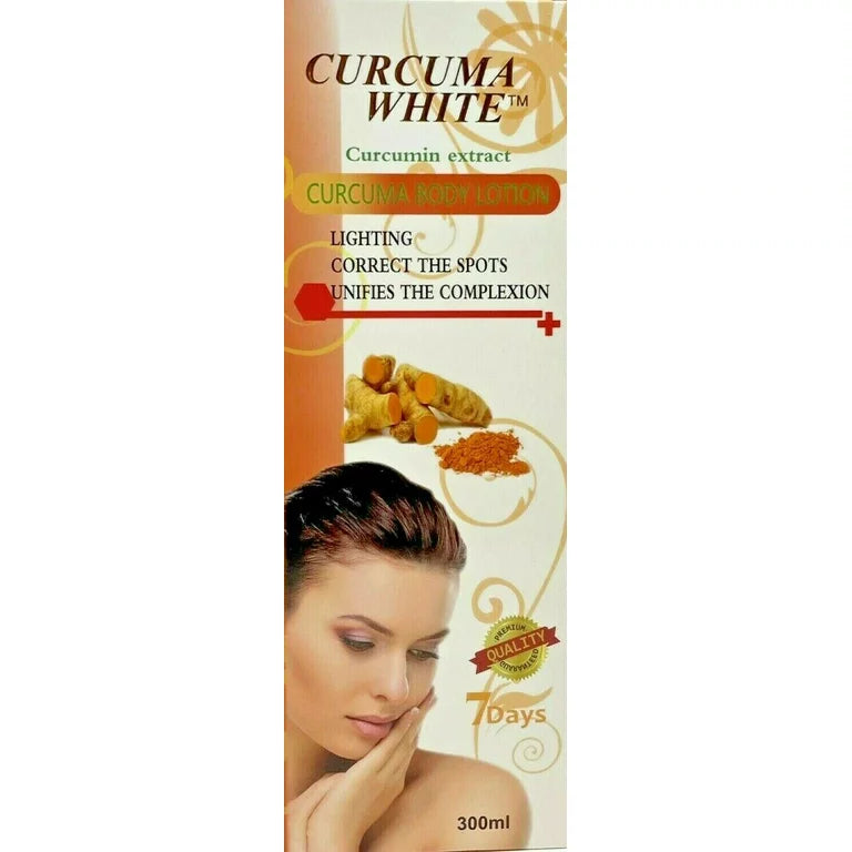 CURCUMA WHITE BODY LOTION LIGHTINIG CORRECT SPOTS 300 ml FREE SHIPPING