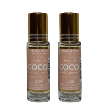 Smell Like Coco Mademoiselle  Oil Pour Femme 12ml (Pack of 2)
