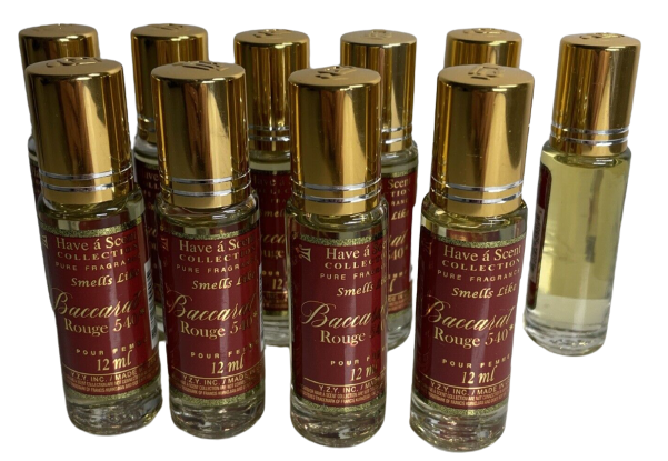 Baccarat Rouge 540 Parfum Oil 12ml (Pack of 10)