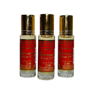 Baccarat Rouge 540 Parfum Oil 12ml (Pack of 3)