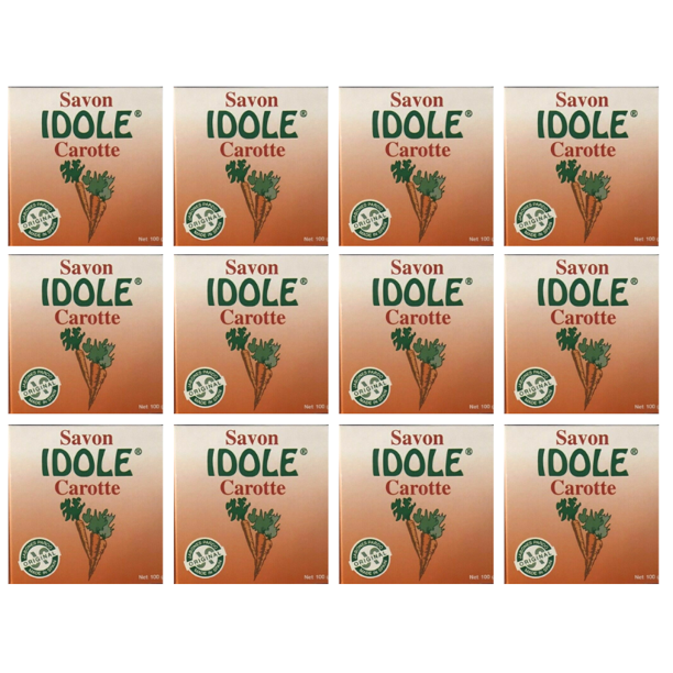 IDOLE Carrotte Soap (Pack of 12)