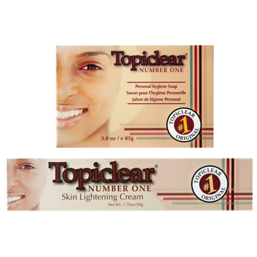 Topiclear Number One Personal Hygiene Soap 3oz + Cream Tube 1.76oz