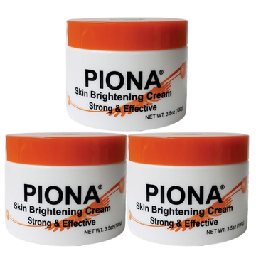 Piona Brightening Cream 3.5oz (Pack of 3)