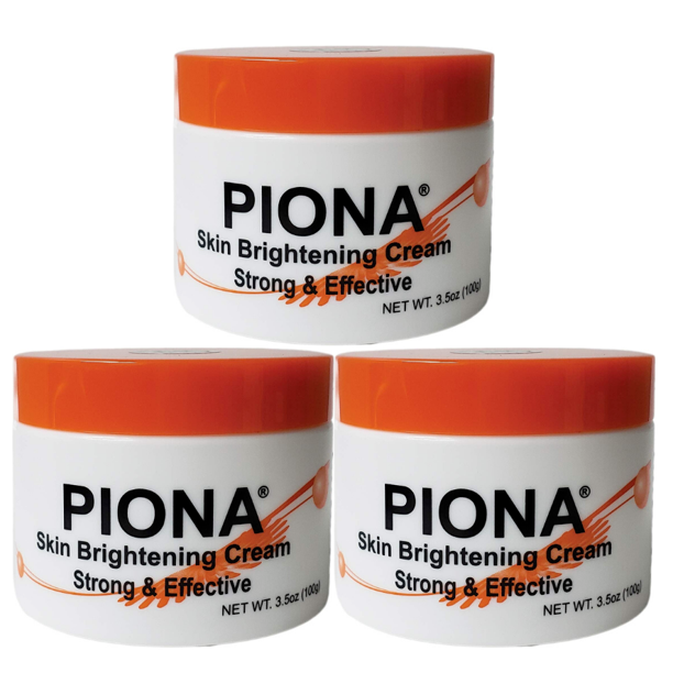 Piona Brightening Cream 3.5oz (Pack of 3)
