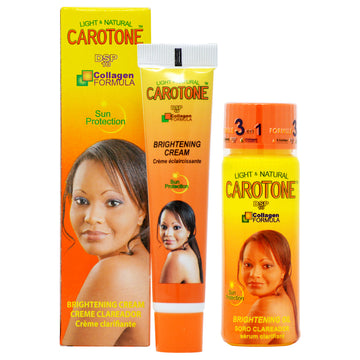 CaroTone Combo 5 (Oil 2.2oz + Cream(Tube) 1oz)