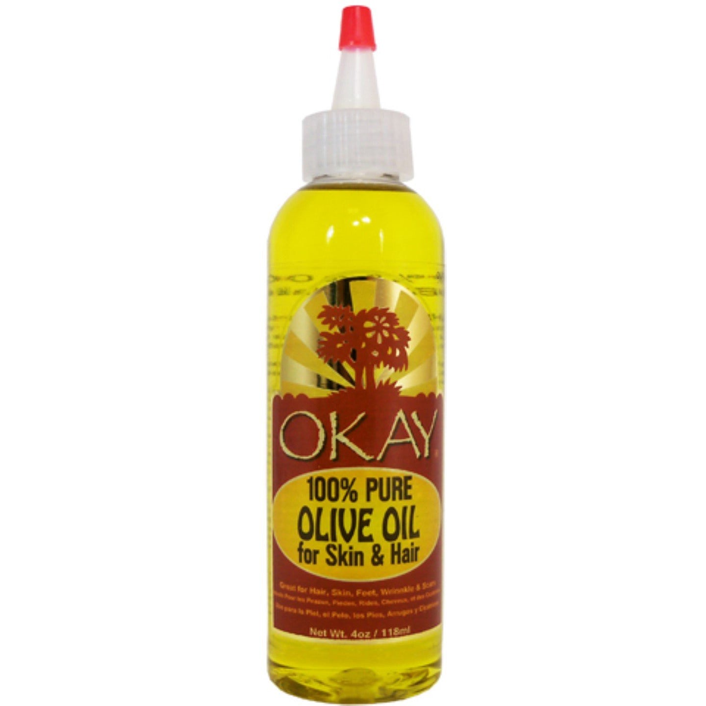 Okay 100% Pure Olive Oil 4oz