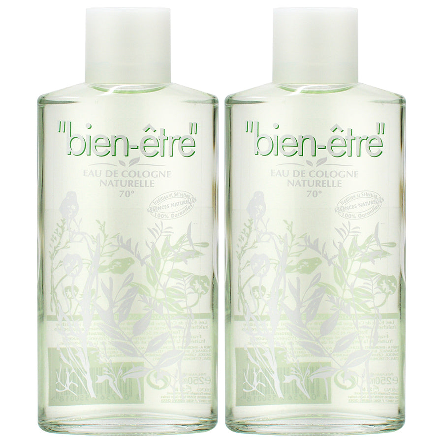 BIEN-ETRE Eau De Cologne Naturelle 250ml (Pack of 2)