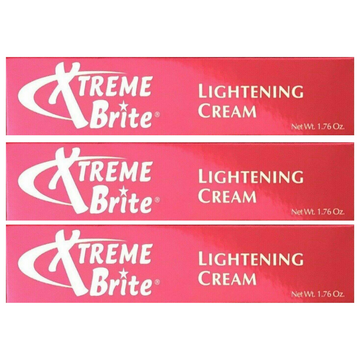 XTREME BRITE LIGHTENING BRIGHTENING CREAM TUBES 50g 1.76OZ (Pack of 3)