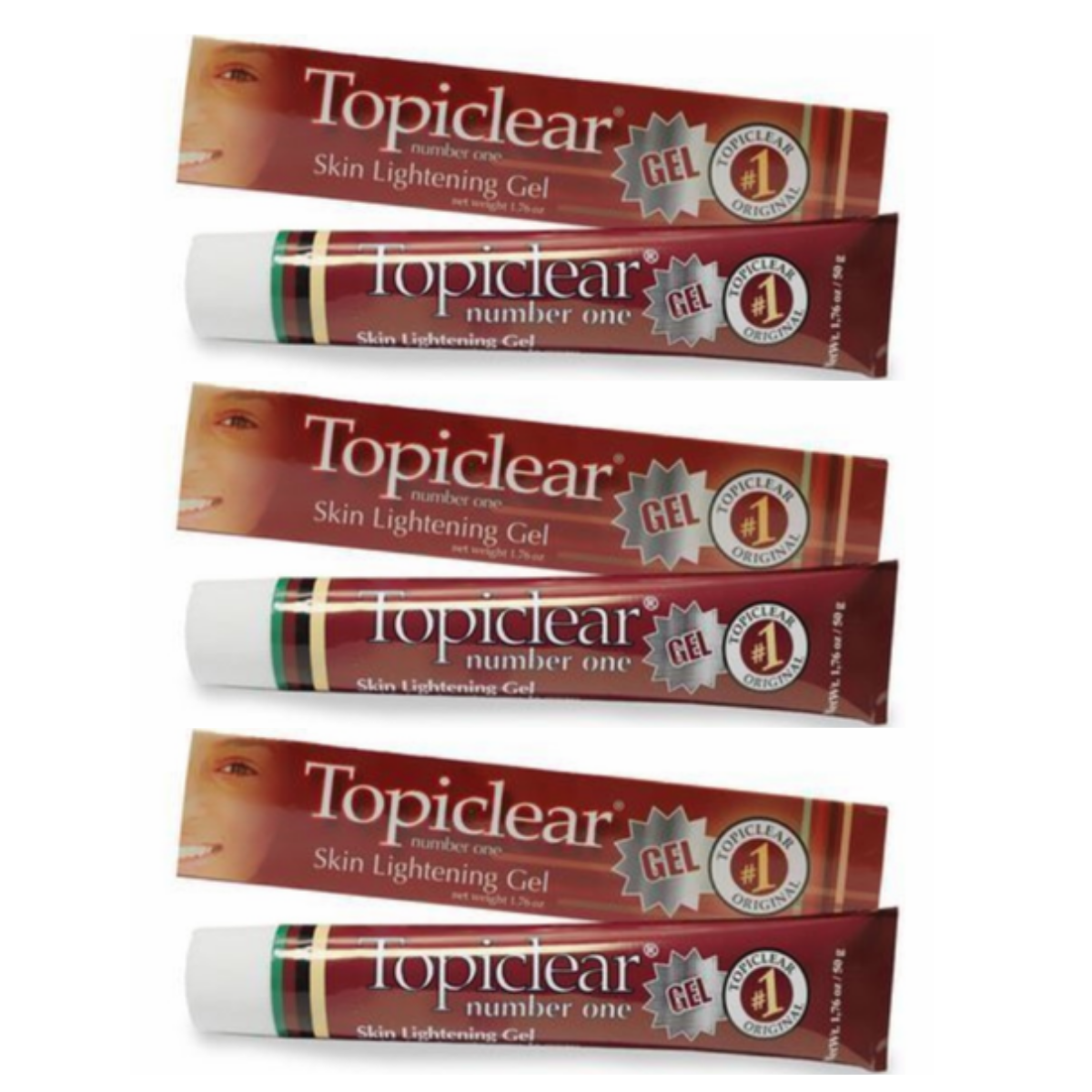 Topiclear Number One Gel 1.76 oz (Pack of 3)