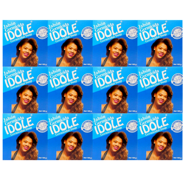Idole Blue Germicidal Soap (Pack of 12)