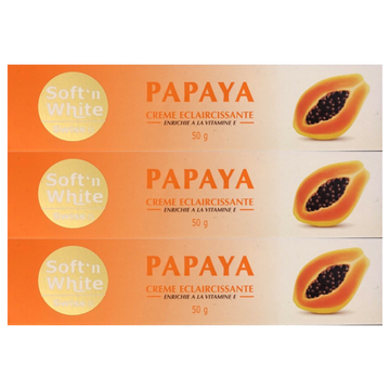 Soft'n White Papaya Cream tube 1.76 oz
