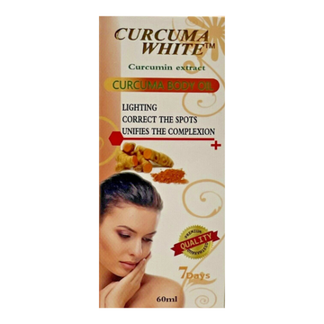 CURCUMA WHITE LIGHTENING BODY OIL SPOT CORRECTOR 40G