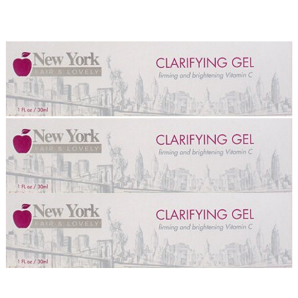 New York Fair & Lovely Brightening Gel 1oz (Pack of 3)