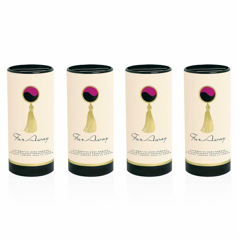 Avon Far Away Shimmering Body Powder 1.4oz Discontinued (Lots Of 4)