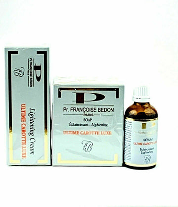 Pr, Francoise Bedon Ultime Carrot Luxe Soap, Serum, Tube Cream