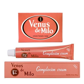 Venus de Milo Soap 150g and Complexion Cream 50g 2 Pack Set