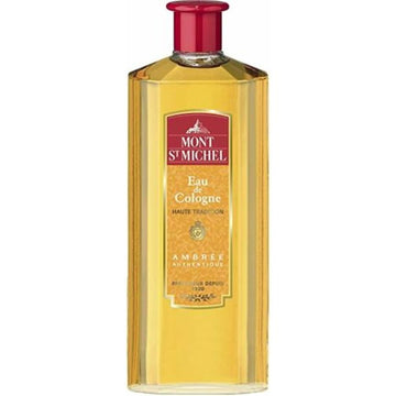 Mont St Michel Eau de Cologne ambrée authentique Ambre 500ML