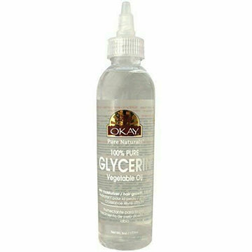 Okay 100% Pure Glycerin Vegetable Oil 6oz