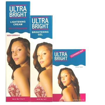 Ultra Bright Set- Brightening Gel 30g + Cream 30g + Soap 80g