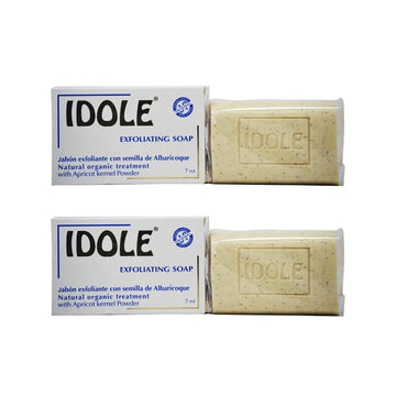 IDOLE Natural Organic Exfoliating Soap 200g (Pack of 2)