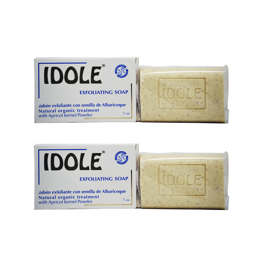 IDOLE Natural Organic Exfoliating Soap 200g (Pack of 2)