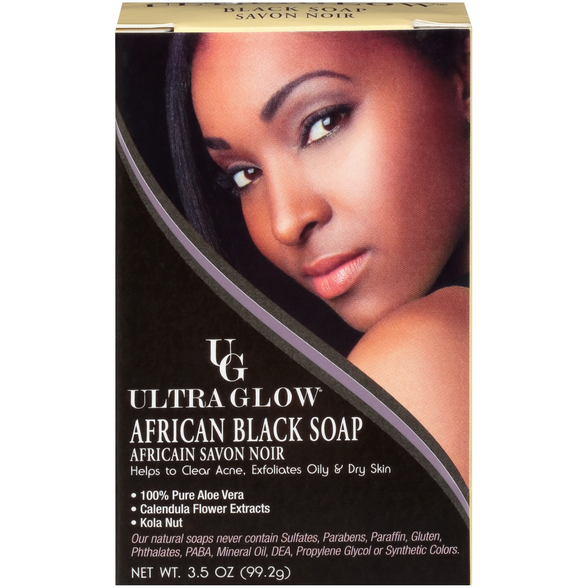 Ultra Glow African Black Soap 3.5oz