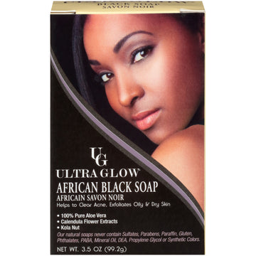 Ultra Glow African Black Soap 3.5oz