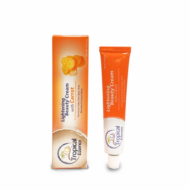 Tropical Essence Lightening Beauty Cream With Carrot 1.76 oz / 50 g