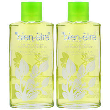 BIEN-ETRE Eau De Cologne Aux Essences Fraiches 250ml (Pack of 2)