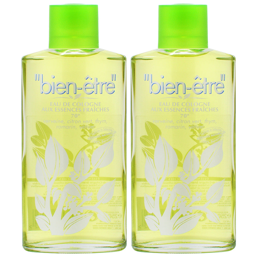 BIEN-ETRE Eau De Cologne Aux Essences Fraiches 250ml (Pack of 2)