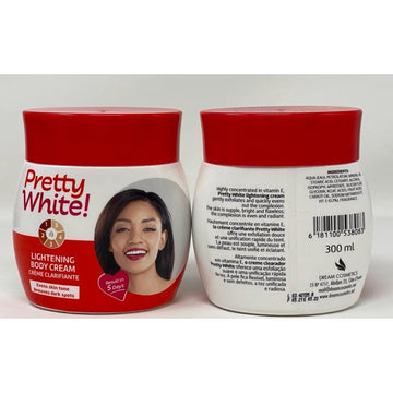 pretty white lightening body cream ( 2 pcs ) 300ml