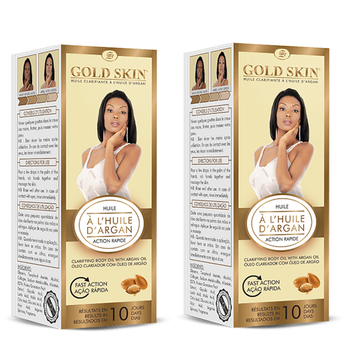 Gold Skin Clarifying Oil with Argan Oil Lot of 2