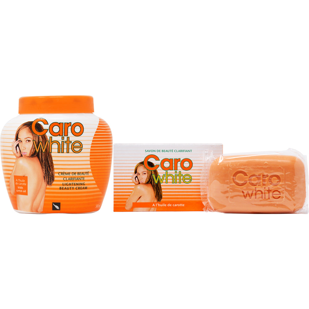 Caro White Combo 3 (Cream 16.9oz + Soap 6.3oz)
