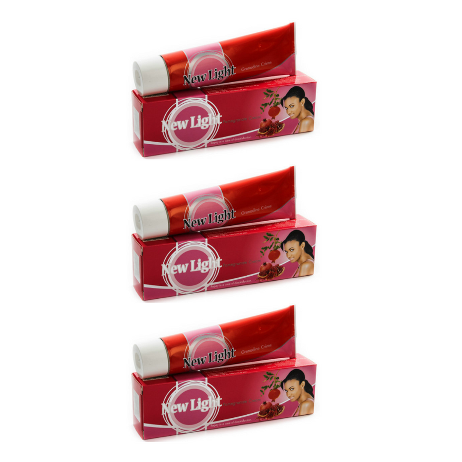 New Light Pomegranate Cream 47g Tube (3 Pack)