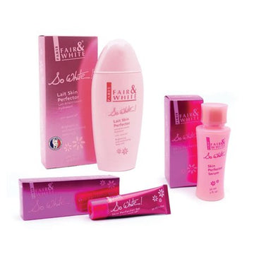 Fair & White So White Lait Skin Perfector + Gel + Serum
