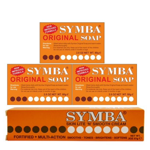 Symba Soap (3 Pcs) + Cream