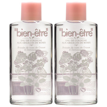 BIEN-ETRE Eau De Cologne Roses 250ml (Pack of 2)