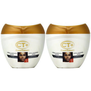 Clear Therapy + Extra Lightening Cream 200ml (Pack of 2)