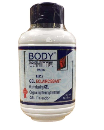 Body White Paris Clearing Gel 480ml Lotion HP3 Bottle