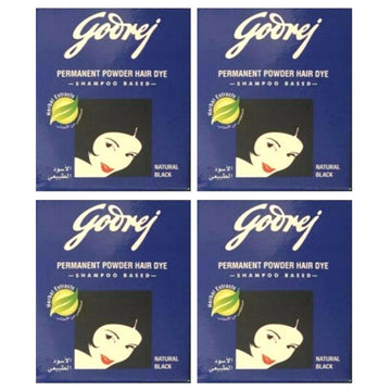 Godrej Permanent Hair Dye (Pack of 4)