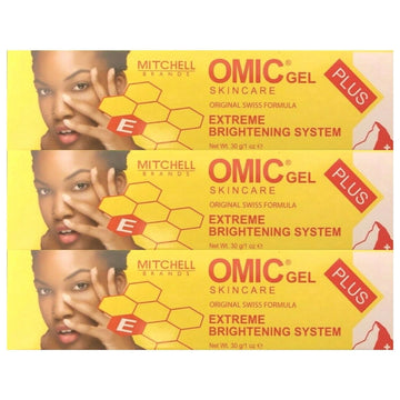 OMIC GEL PLUS BRIGHTENING TUBES 30g (Pack of 3)