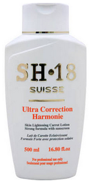 sh18 skin lightening carrot lotion ultra correction