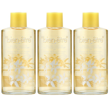 BIEN-ETRE Eau De Cologne A La Fleur D'Oranger 250ml/8.45oz (3 Pack)