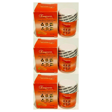 Toujours Jeune Eraser Cream Jar with Carrot Oil 40g (Pack of 3)