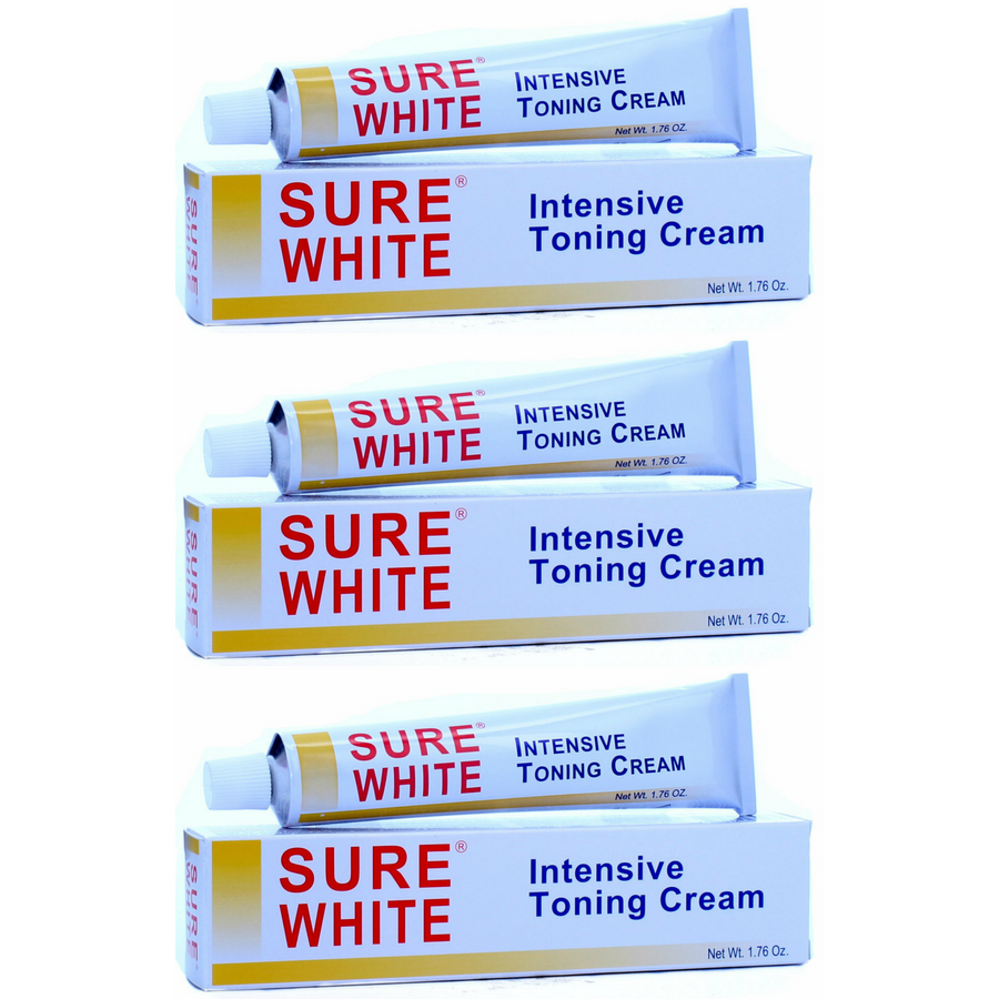 Sure White Intensive Toning Cream 1.76oz (Pack of 3)