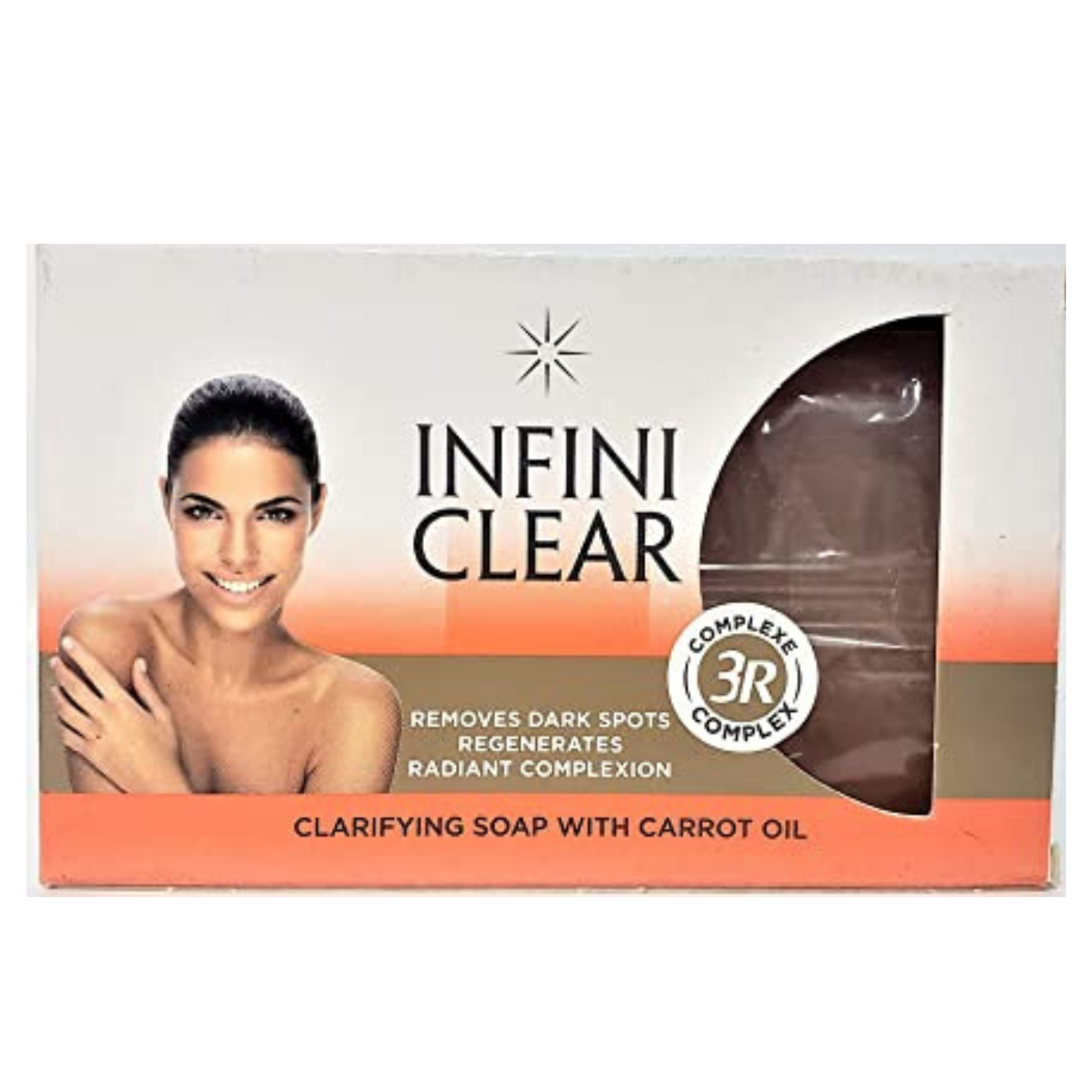 Infini Clear Clarifying Soap W Carrot Oil 180g