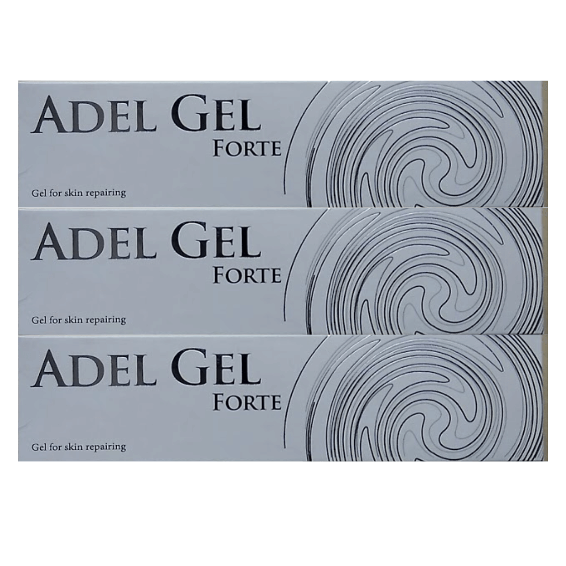 Adel Gel Forte Skin Repairing 30g Tubes ( 3 Pack)