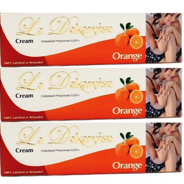 La Dakaroise Orange Cream 50ml (Pack of 3)