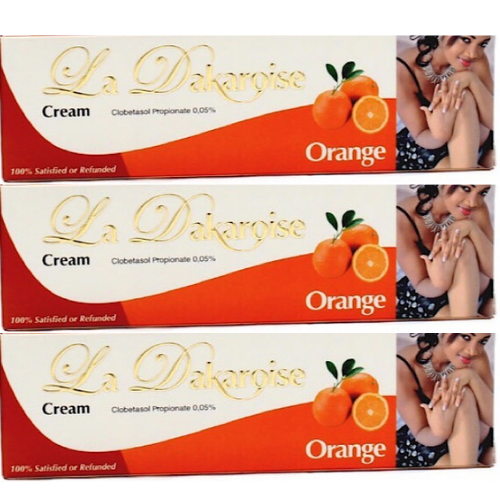 La Dakaroise Orange Cream 50ml (Pack of 3)