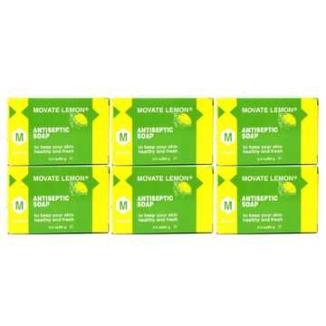 Movate Lemon Soap (Pack of 6)
